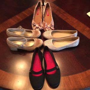 Girl’s Shoe Lot! Four pairs size 2 -2.5 NWOT & EUC